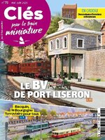 Clés pour le train miniature